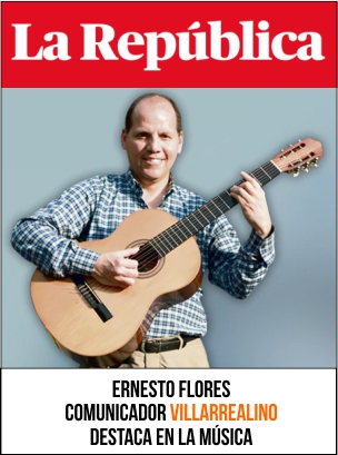 Ernesto Flores, comunicador villarrealino destaca en la música