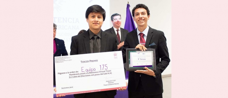 Estudiantes en México obtienen tercer lugar de competencia y otros van a Estados Unidos y Suiza