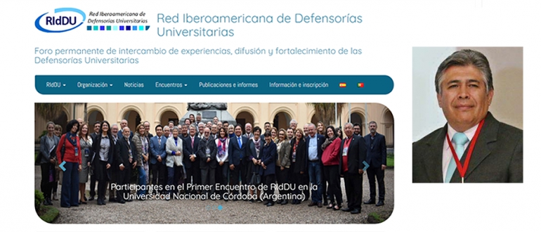 Defensor universitario villarrealino es incorporado a red iberoamericana