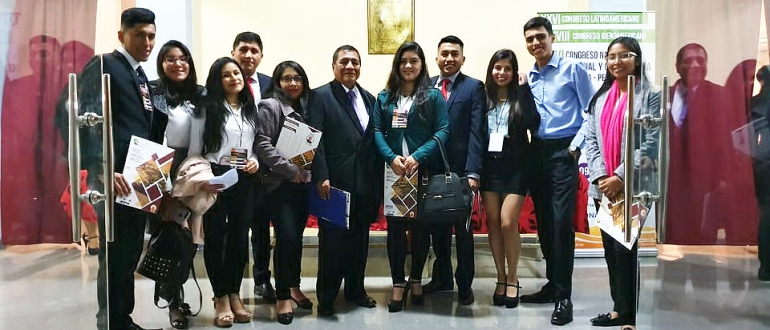 Delegación villarrealina participa en Congreso Nacional de Derecho Penal de Ica